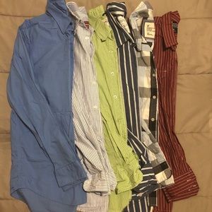 Set of 6 men’s long sleeve button ups